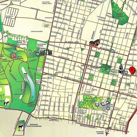 Departamento Monoambiente, A Metros De Peatonal Sarmiento Διαμέρισμα Μεντόζα Εξωτερικό φωτογραφία
